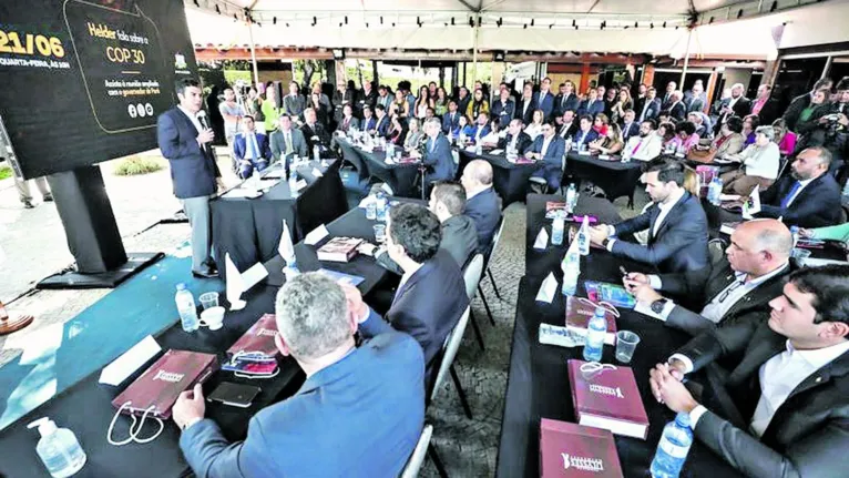 Helder destaca COP 30 em Belém no encontro do MDB