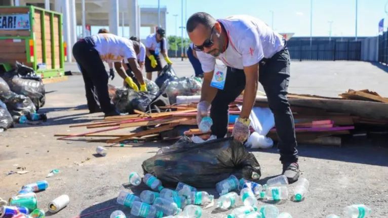 Coleta de recicláveis produz renda para 40 famílias de Belém