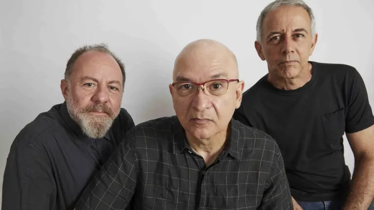 Bi Ribeiro, Herbert Vianna e João Barone integrantes da banda.
