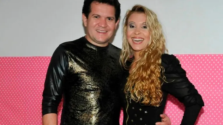 Joelma e Ximbinha no tempo da banda Calypso