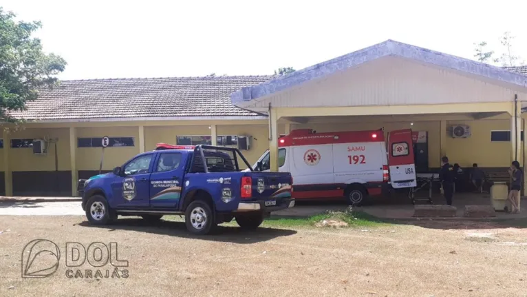 Ele foi transferido de Parauapebas para o Hospital Metropolitano de Belém