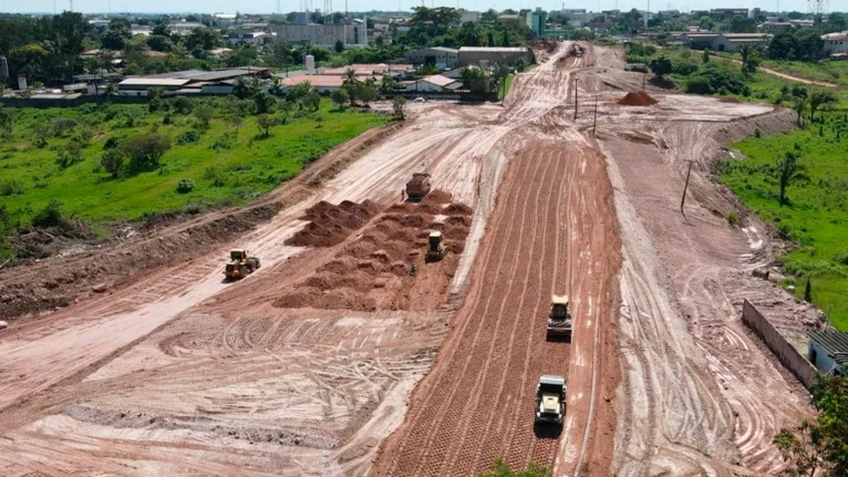 A nova ponte terá 524 metros de comprimento com 12 metros de largura