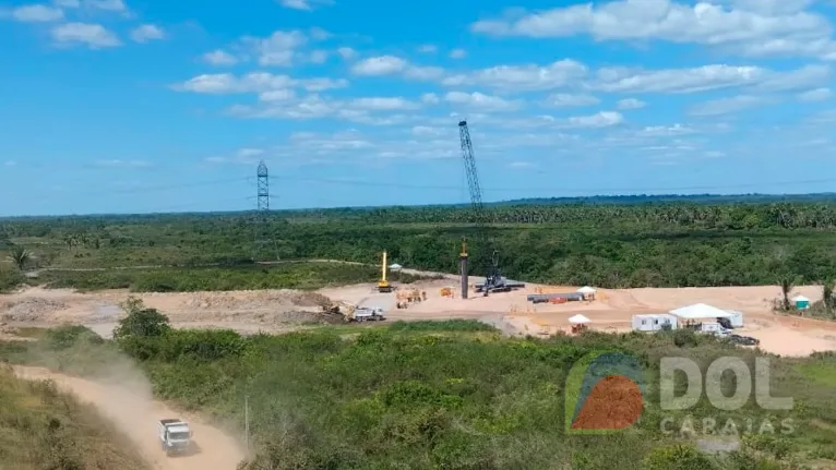 Obra da ponte do rio Tocantins também avança