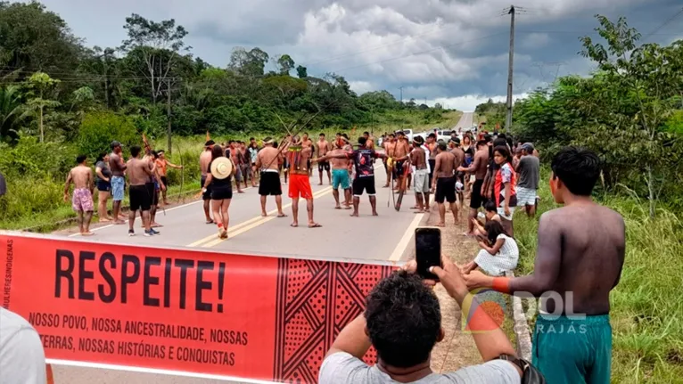 Manifestação é pacífica