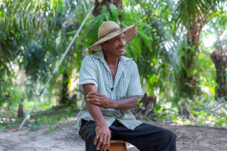 José de Matos é um dos agricultores familiares que participam do programa da BBF