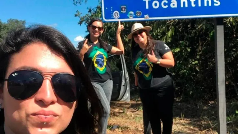 Luana, Leilane e Hosana faziam parte de um motoclube feminino