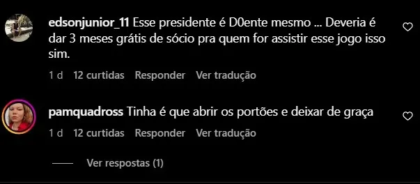 Torcida do Paysandu protesta contra valores de ingressos