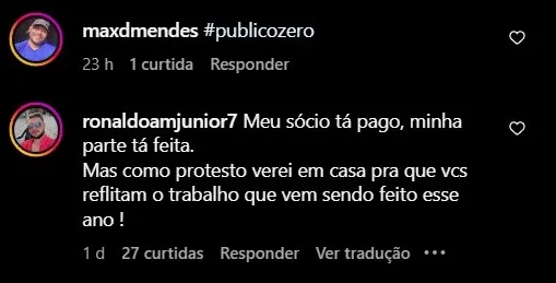 Torcida do Paysandu protesta contra valores de ingressos