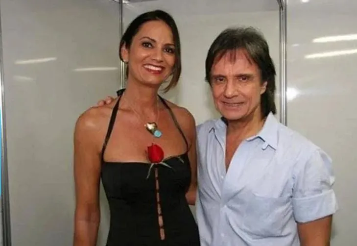 Luiza Brunet e Roberto Carlos