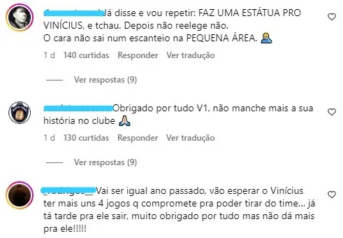 Má fase do Clube do Remo põe ídolo Vinícius na berlinda