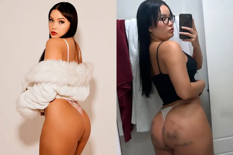 Ex-evangélica, Lina Nakamura turbina bumbum; Veja as fotos