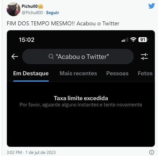 Não verificados do Twitter terão limite de leitura por dia