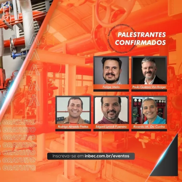Palestrantes confirmados