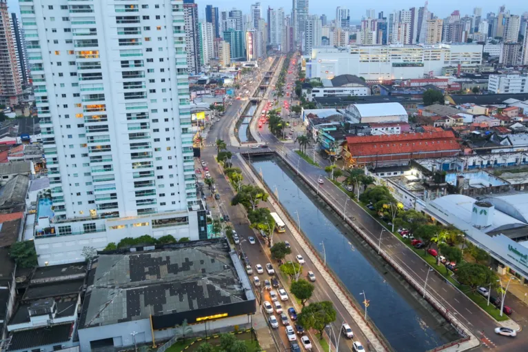 Canal da Doca deixará parcialmente de existir e avenida será completamente revitalizada