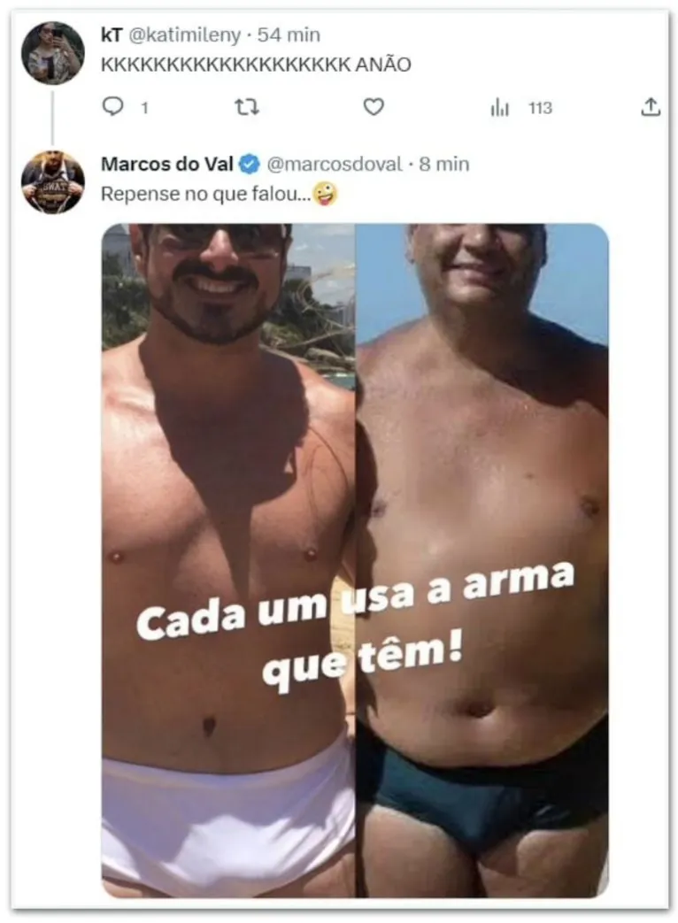 O termo "manja rola" chegou a entrar para a lista dos mais comentados do Twitter.