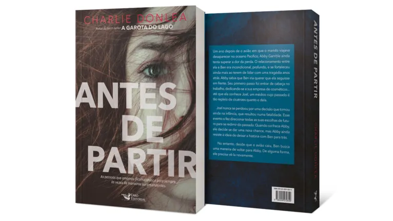Charlie Donlea lança livro emocionante de inspiração pessoal