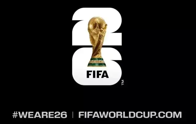 Logo oficial da Copa do Mundo de 2026.