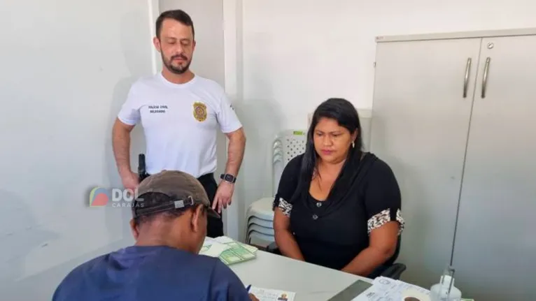 Superintendente de Polícia Civil, delegado Vinícius Cardoso acompanhou os trabalhos na UISP