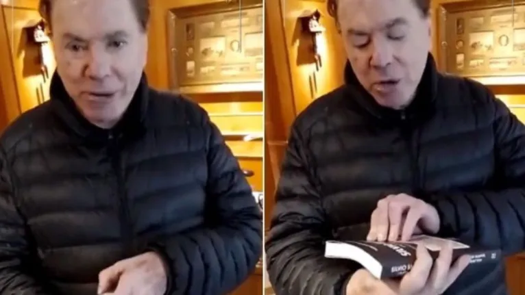 Vídeo de Silvio Santos sem dentadura viralizou nas redes sociais