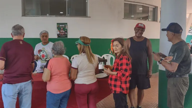 Evento beneficente reuniu torcedores da Tuna Luso