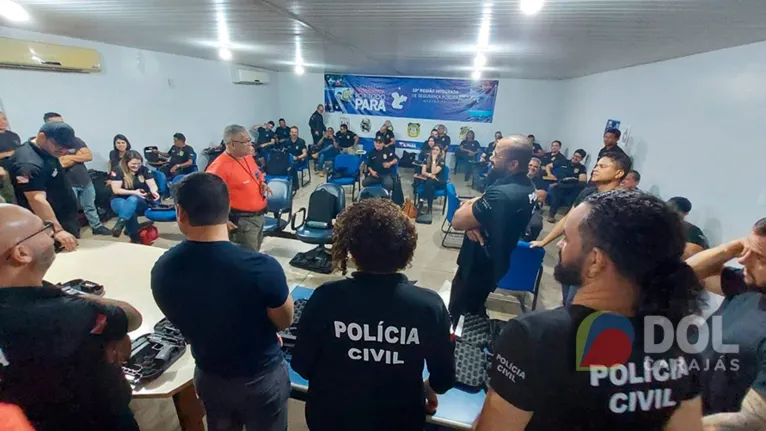 Os policiais foram submetidos a aulas teóricas