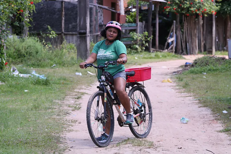 Ruth acredita na bicicleta como movimento de transformação da sociedade.