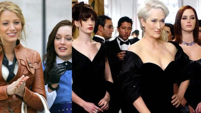 Gossip Girl e Diabo Veste prada - tendência da metade dos anos 2000