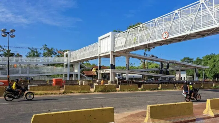 Acesso à segunda passarela do BRT Metropolitano é liberado