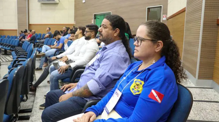 O encontro reuniu promotores de justiça, professores doutores em direito, peritos criminais, auxiliares técnicos de perícia, entre outros servidores da PCEPA.