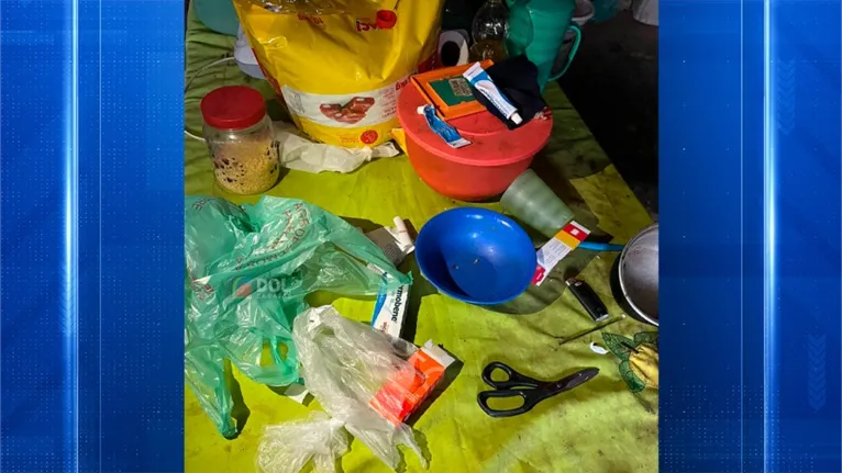 Material usado para embalagem de entorpecentes foram encontrados em uma das residenciais