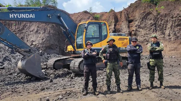 A operação foi desencadeada a partir de denúncias, que mobilizaram as equipes de segurança até o município de Marabá