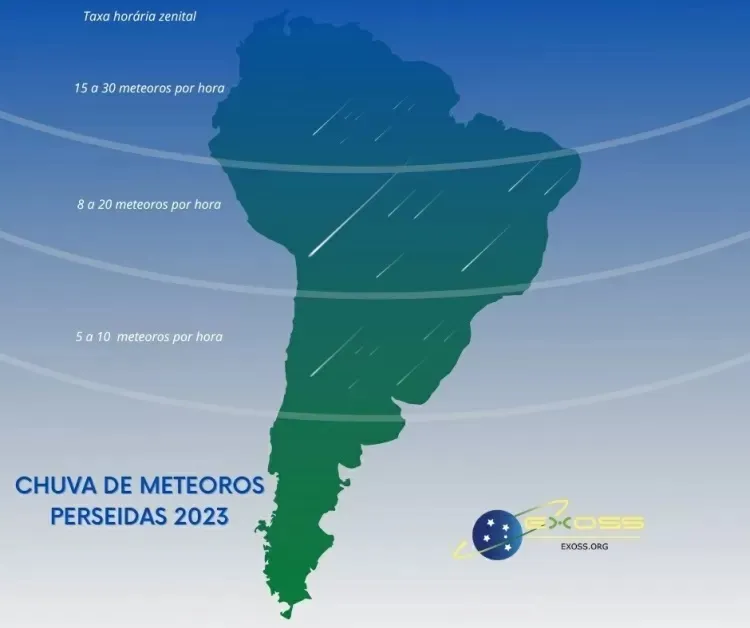 Veja como assistir à chuva de meteoros deste final de semana