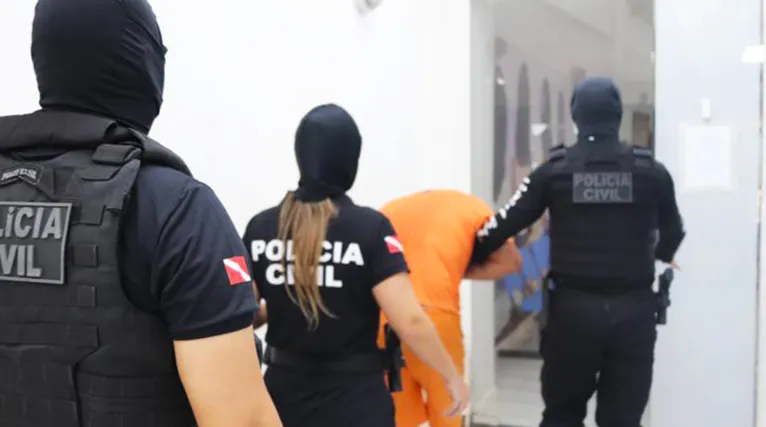 Equipes de inteligência da Polícia Militar do Maranhão deram apoio na captura do investigado