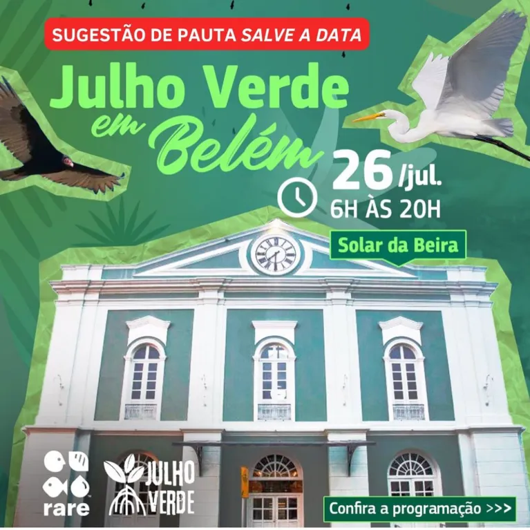 Campanha Julho Verde celebra os manguezais amazônicos