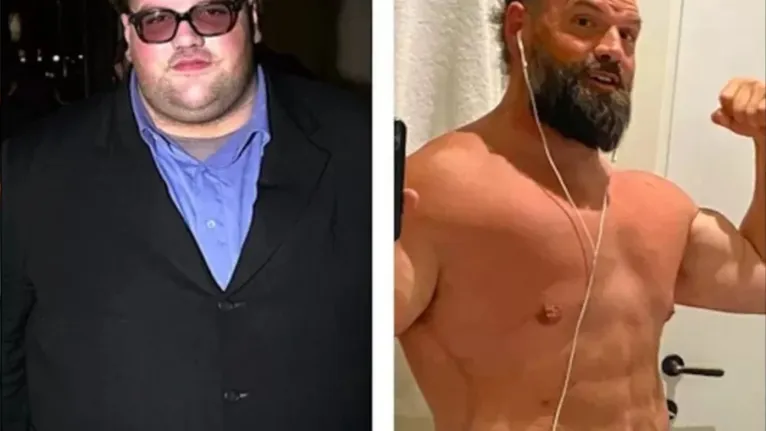 Antes e depois de Ethan Suplee