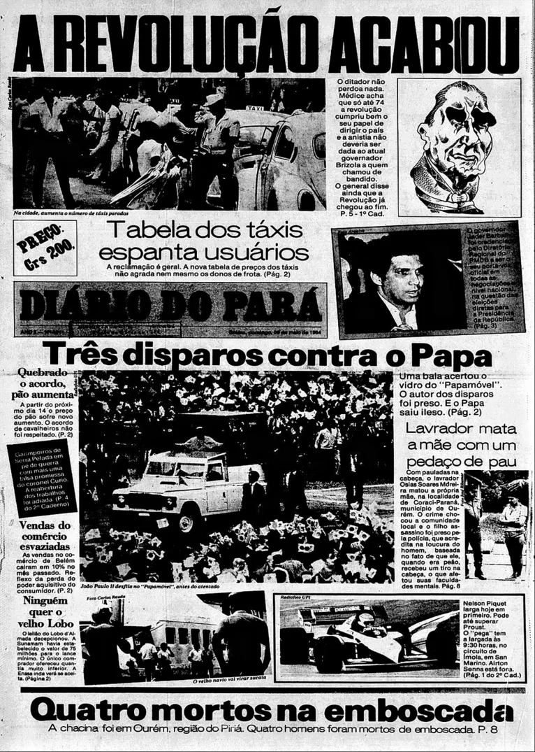 Capas ajudaram a eternizar momentos históricos do Pará 