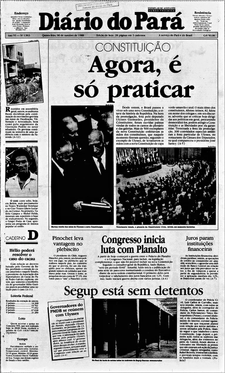 Capas ajudaram a eternizar momentos históricos do Pará 