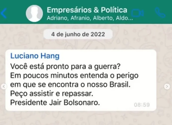 Veja as fake news que Bolsonaro pediu que aliados enviassem