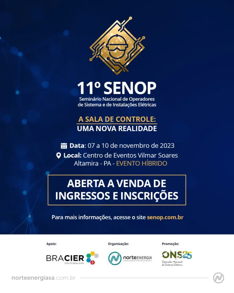 Abertas inscrições para o 11º SENOP, em Altamira