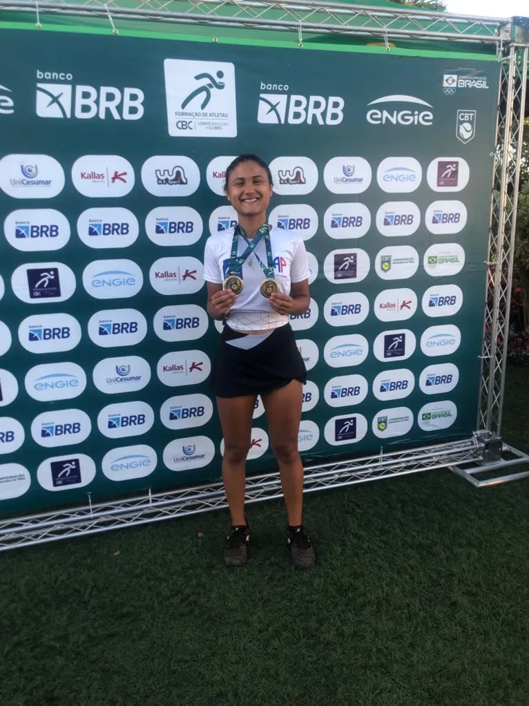 Tenista da AP conquista campeonato nacional em Curitiba