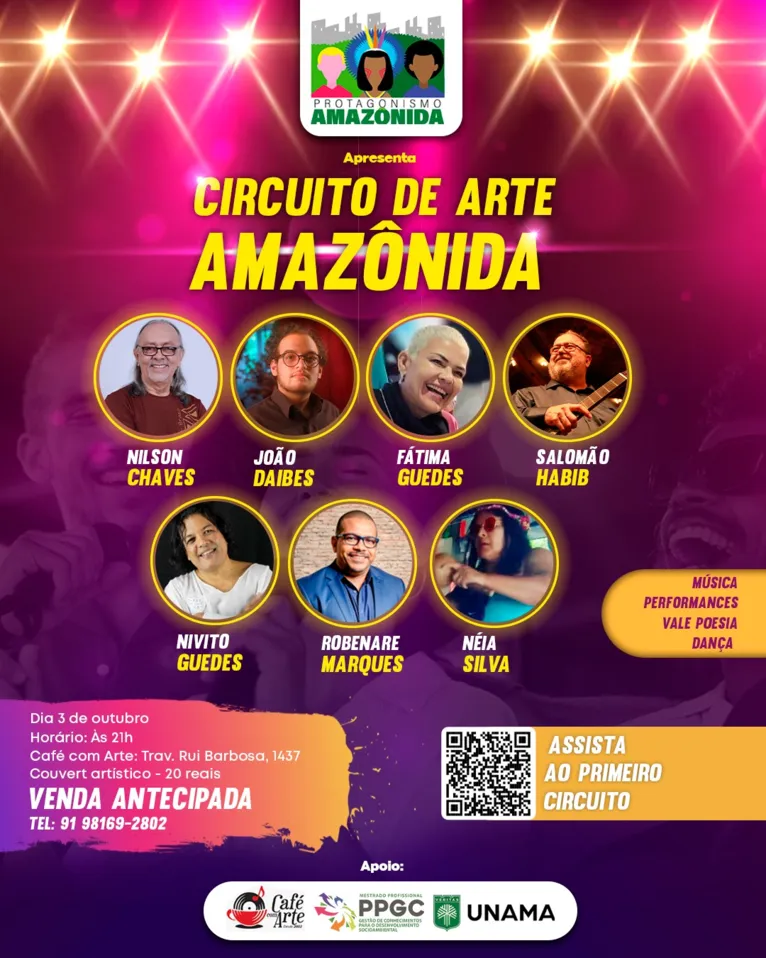 Belém recebe segunda edição do Circuito de Arte Amazônida 