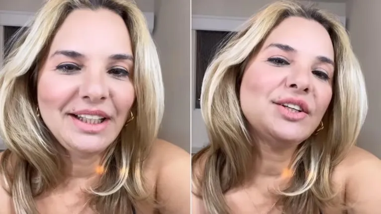 Apresentadora da afiliada da Record TV no Norte de Minas Gerais, Debora Ribeiro, revelou sobre a traição nos stories do Instagram.