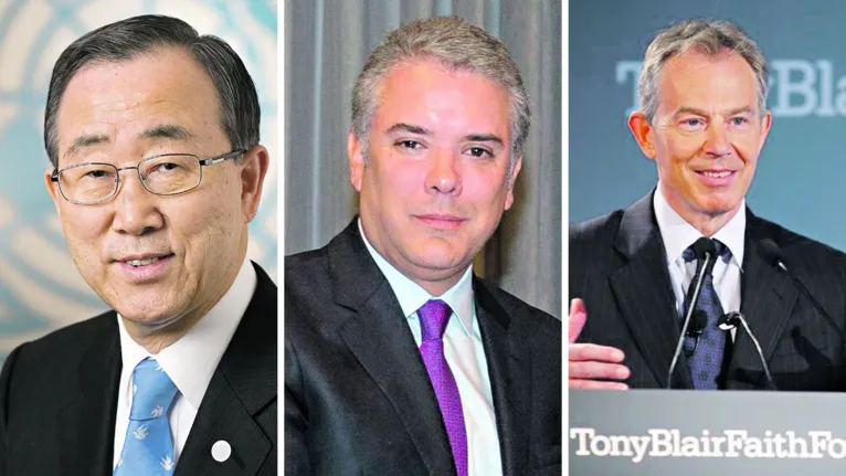 Ban Ki-Moon, Iván Dugue e Tony Blair participarão de conferência na Amazônia