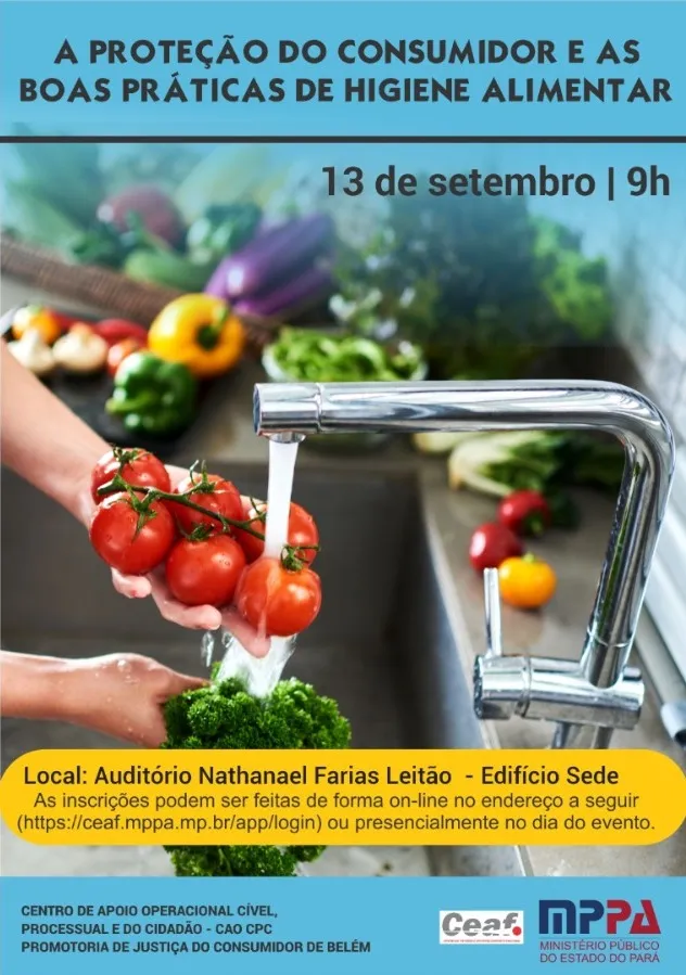 Evento discute proteção do consumidor e higiene alimentar