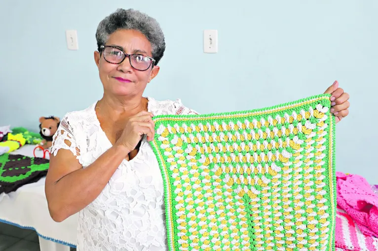 Tolentina de Araújo Moura, 65 anos.