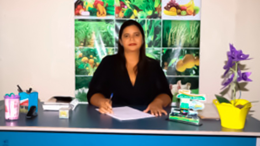 Secretária de Agricultura Luzineide Sousa Moraes a "Preta"
