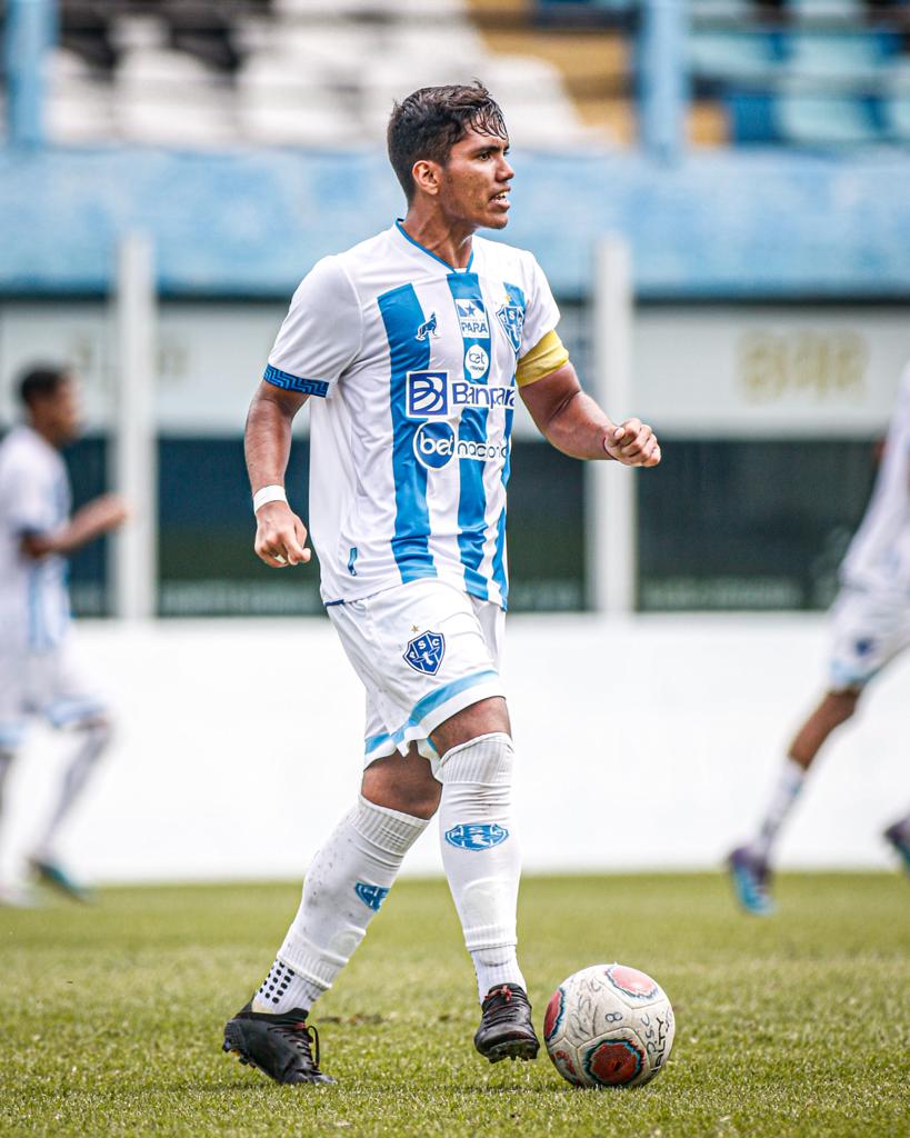 Thiago Felipe, atleta do Paysandu: focar nos jogos depende também de cuidar da saúde mental.