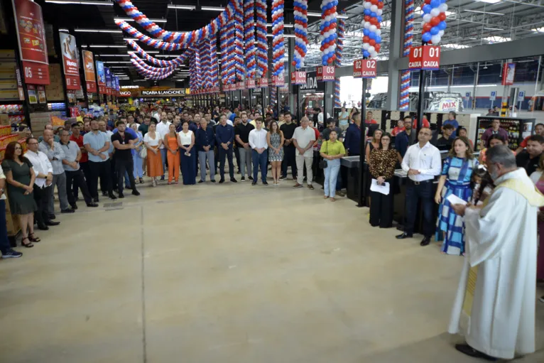 Inauguração contou com um grande público.