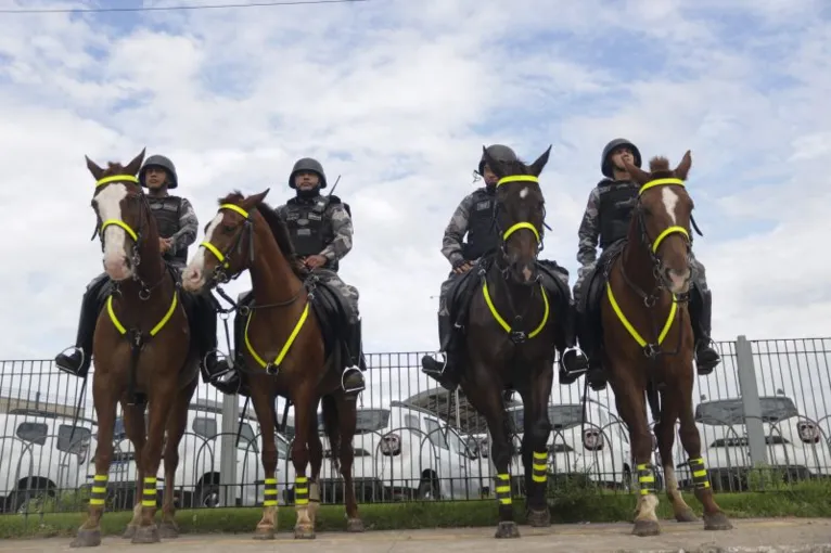 Cavalaria PM Belem, Pará, Brasi.