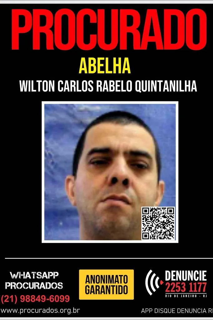 Cartaz pede ajuda nas buscas por Wilton Quintanilha